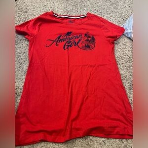 Disney parks all American girl shirt